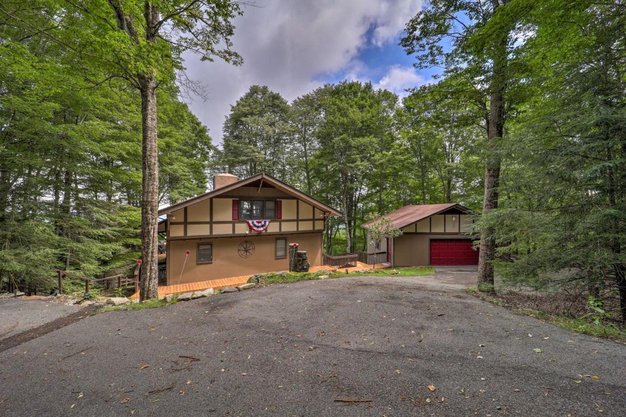 Beech Mountain Cabin Retreat With Hot Tub And Views! Exterior foto
